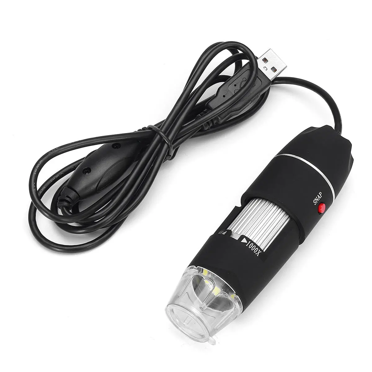 1000X USB Digital Microscope - 8 LED Borescope Camera with Stand - Image 3