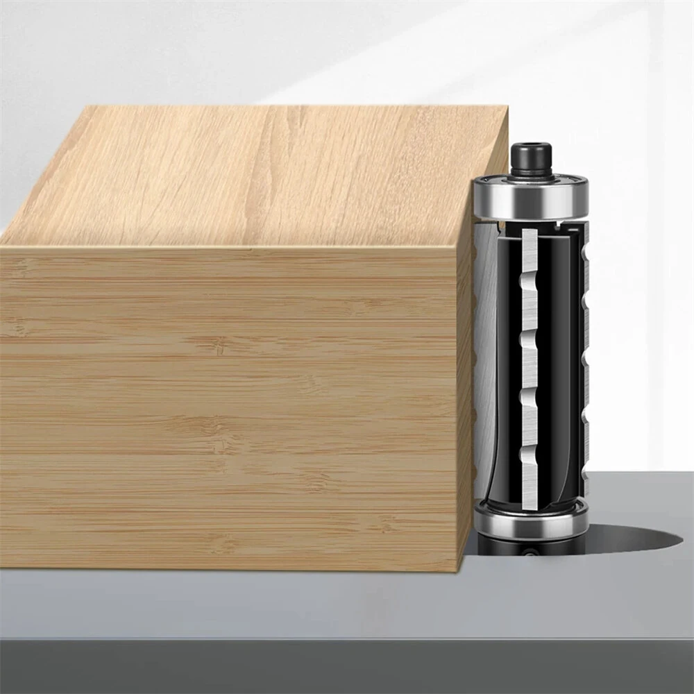 Whiteside Router Bits 1/2 Inch Spiral Flush Trim Bit | Top & Bottom Bearing 12mm Shank - Image 2