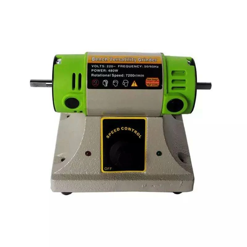 Electric Bench Grinder - 480W 7200RPM DIY Polishing & Engraving Machine | Adjustable Speed Double-Headed Sander - Image 3