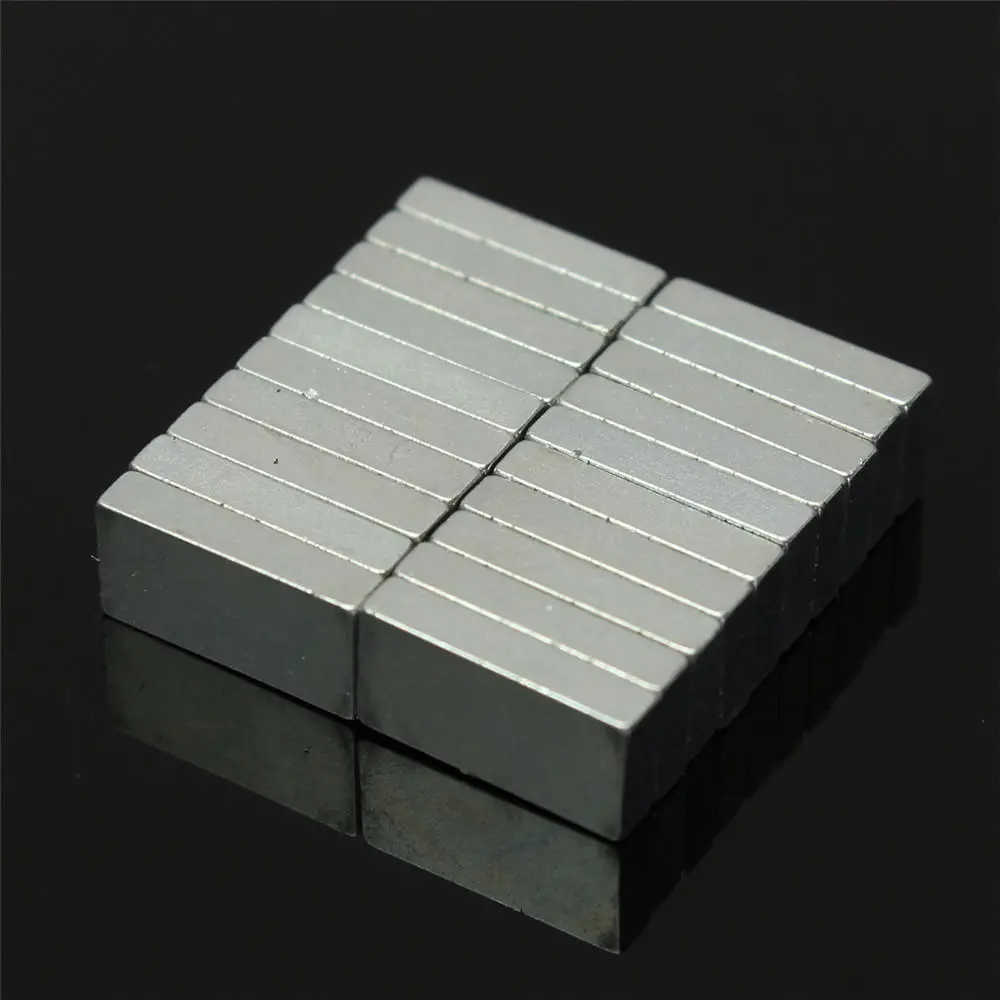 N52 Neodymium Block Magnets 10x5x2mm - 20pcs Rare Earth Permanent Magnets - Image 2