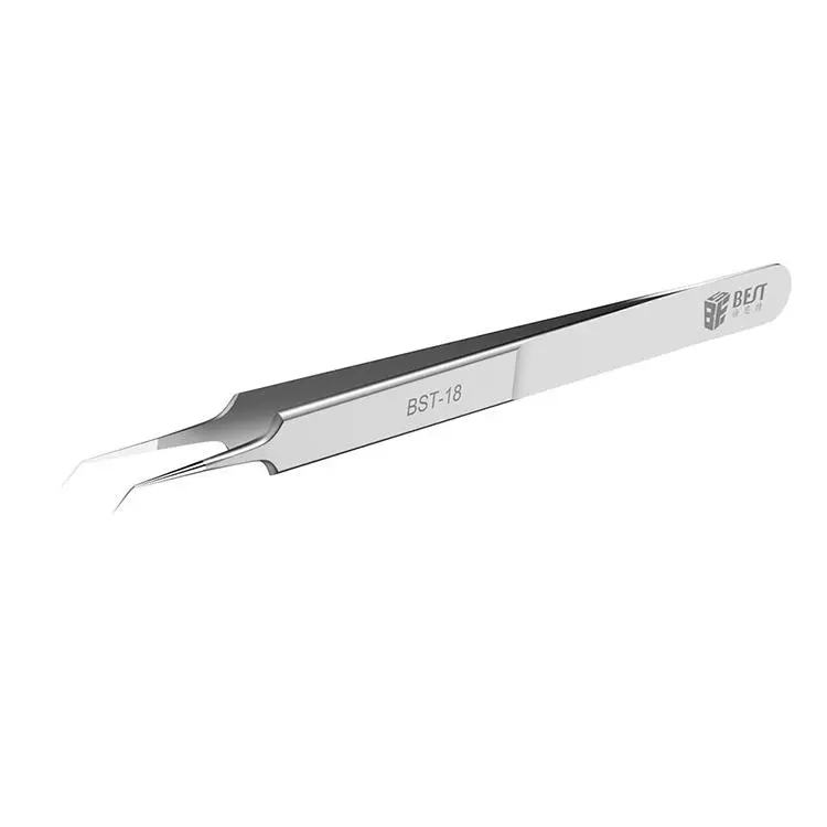 BEST BST-18 Super Sharp Hardened Tweezer | Extended Maintenance Mobile Fingerprint Fixture - Image 4