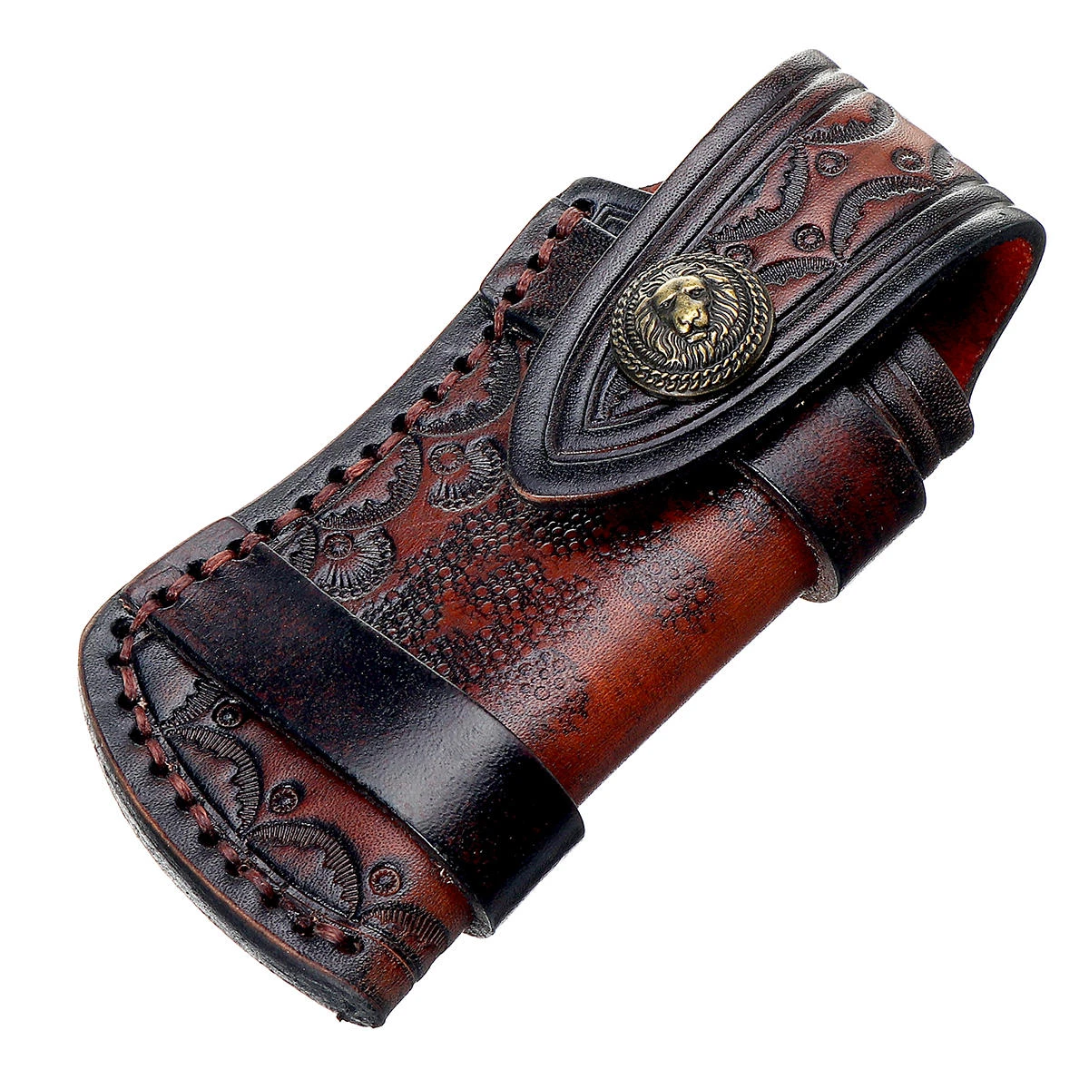 Handmade Leather Sheath for Foldable Cutter | Cosplay Costume Decoration Bag Kit - Image 3