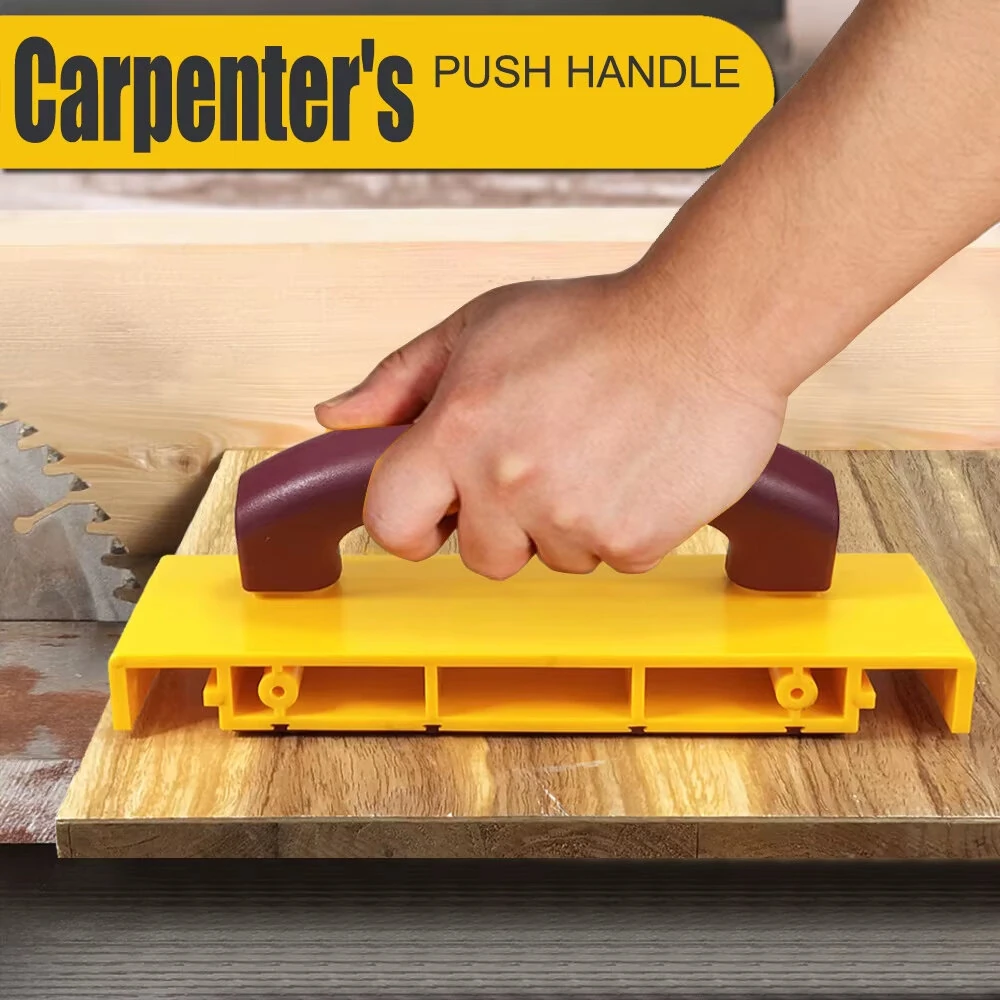 Table Saw Push Block - Safe for Thin Rips & Difficult Cuts | Router & Band Saw - Image 5