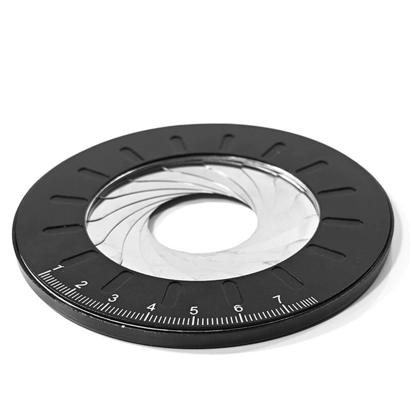 Adjustable Precision Circle Drawing Tool | 125mm Alloy Metal | Engraved Scale Compact Lightweight | Gold Red Black Blue - Image 5