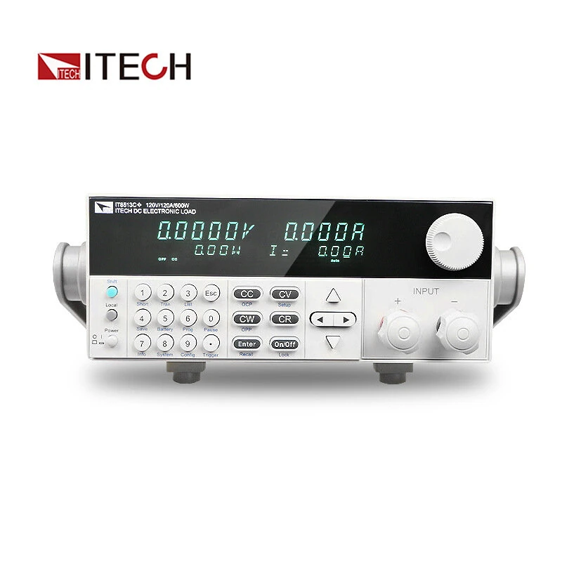 ITECH IT8513C+ Programmable DC Electronic Load - 120V 120A 600W Battery Tester | Remote Sensing - Image 2