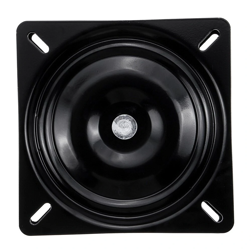4Pcs 7 Inch Square Swivel Plate Replacement - 360 Degree Rotation Mechanism for Bar Stool & Recliner Chair - Image 5