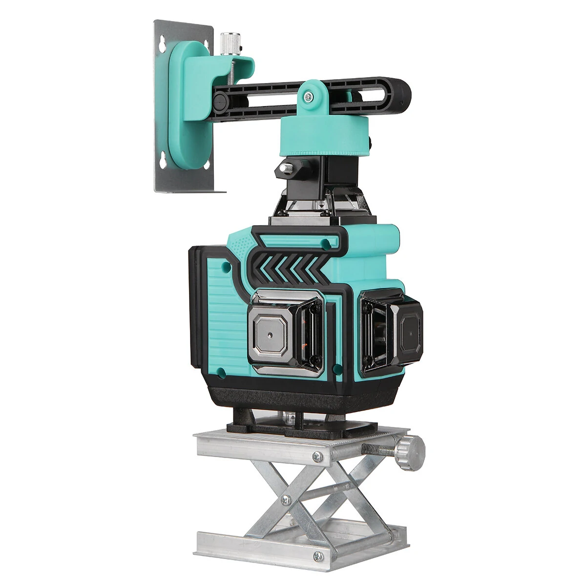 MUSTOOL 4D Laser Level - 16 Lines Green Beam - 360° Self-Leveling with Dual Batteries - Image 2