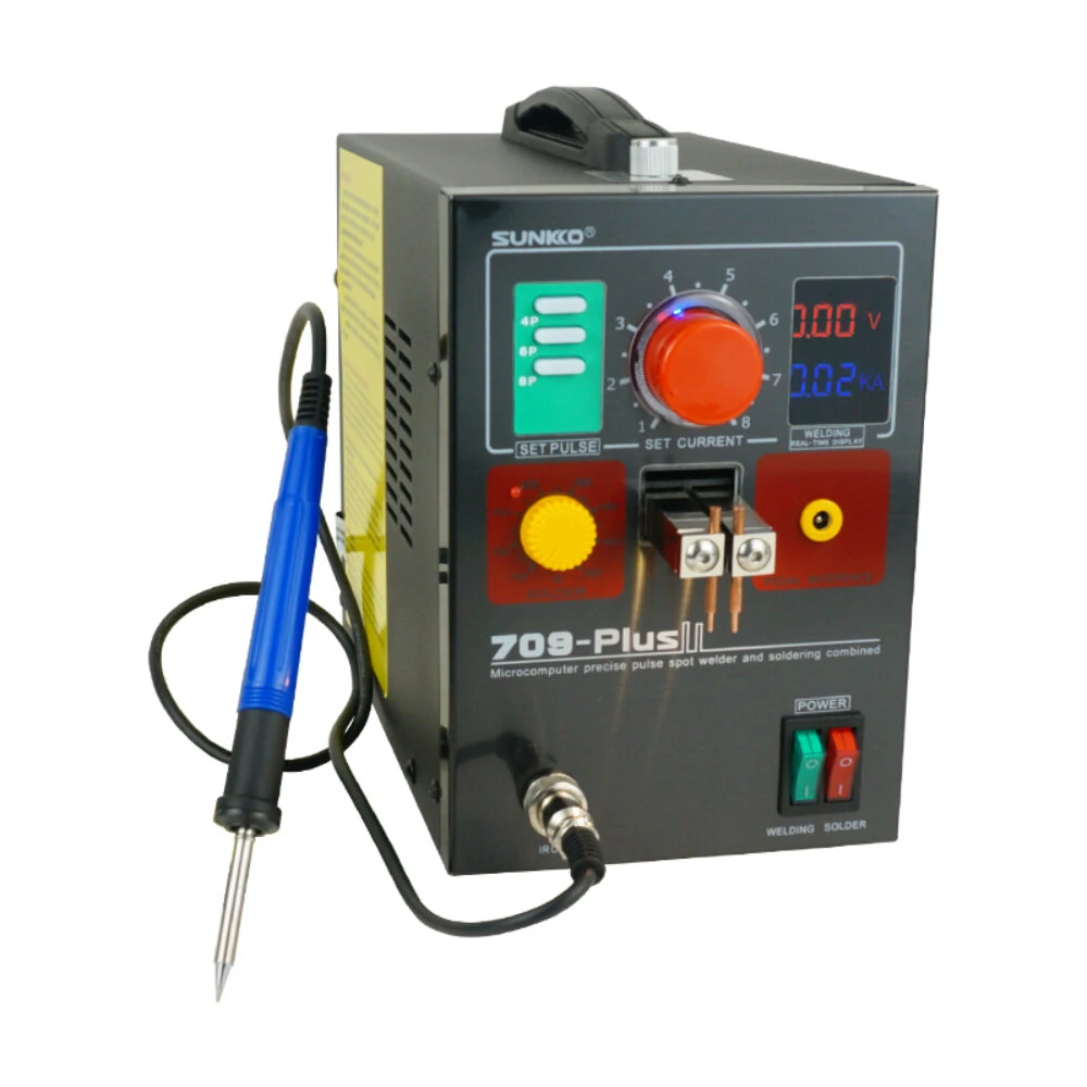 SUNKKO 709 Plus 4.3KW Spot Welder | 18650 Battery & Nickel Strip Welding Machine - Image 2