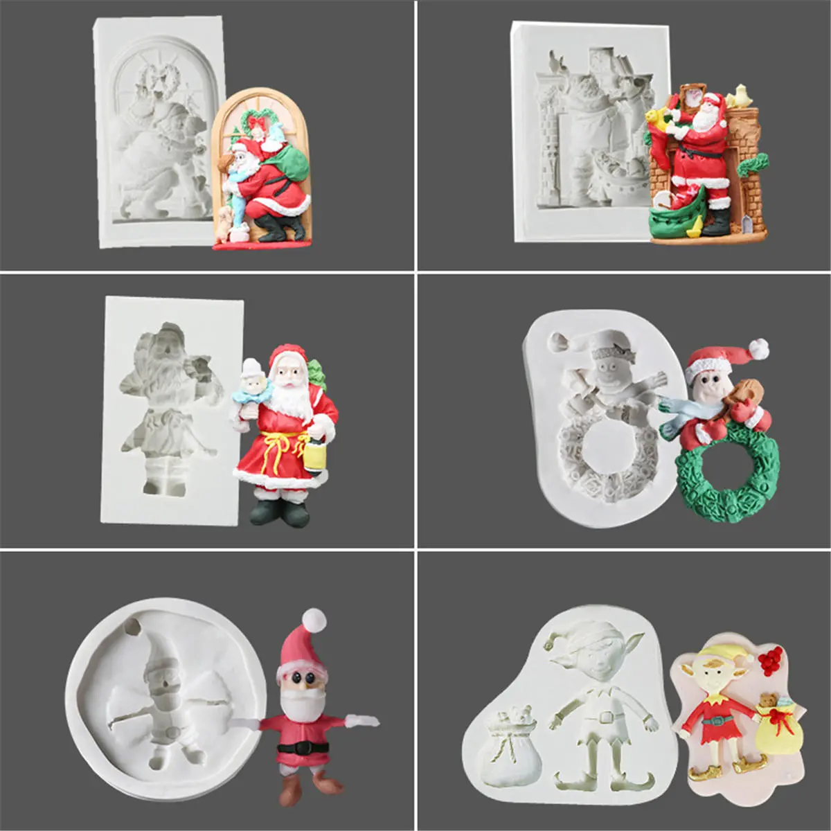 Silicone Cake Mould - DIY Chocolate Candy Mousse Jelly Decorating Tool - Image 2