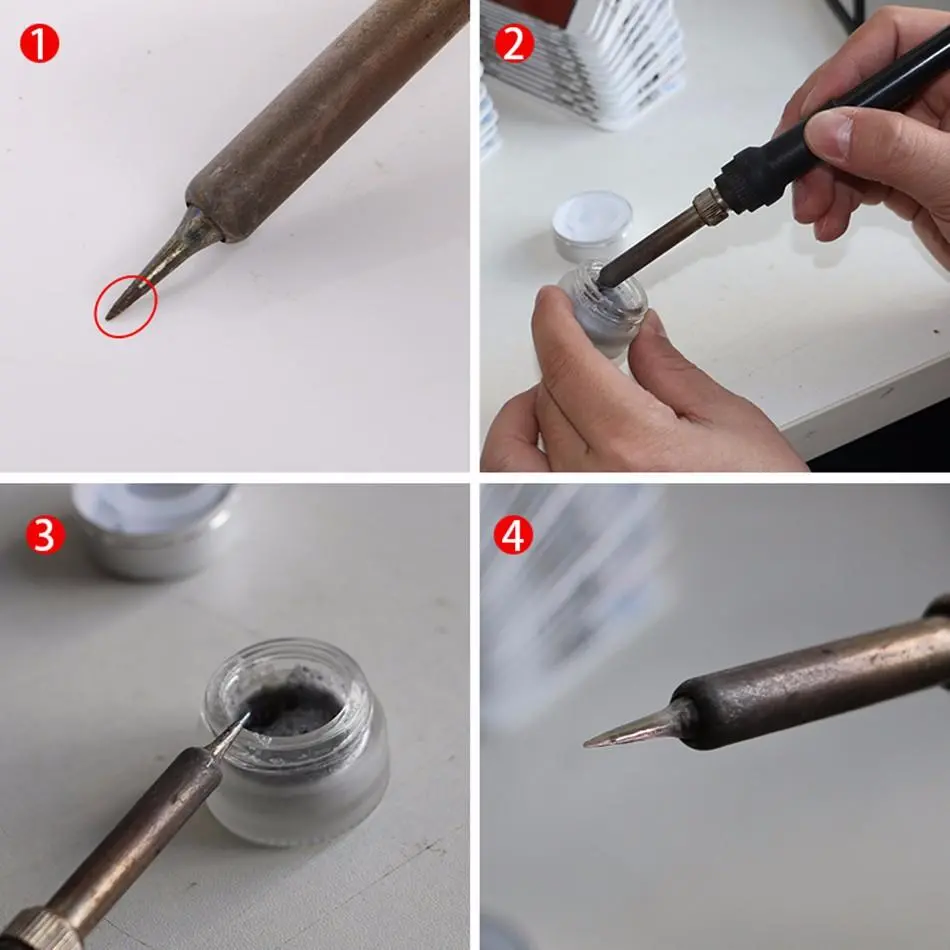 MECHANIC MCN-8 Soldering Iron Tip Cleaner Paste | Oxide Removal & Repair Tool - Image 5