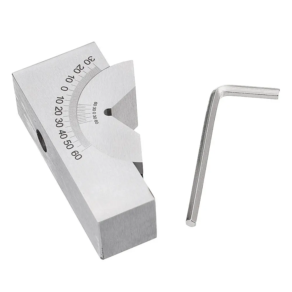 Machifit KP25 V-Block Angle Gauge | 0-60 Degree Adjustable Grinder Plate for Measuring Tools - Image 2