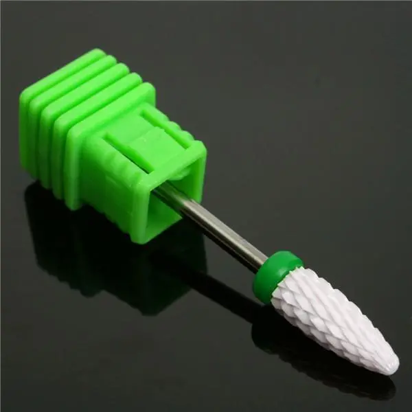 3/32 Inch Shank 6mm Grinding Head | Ceramic Nail File Drill Bit for Electric Drill - Image 3