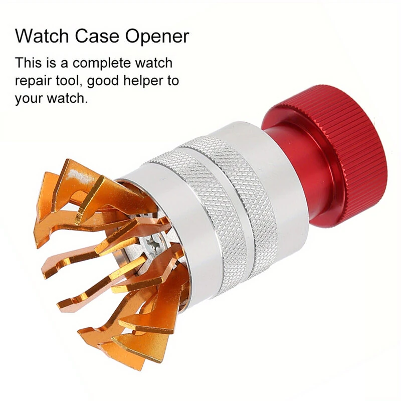 Watch Repair Tool Kit - Chrome Vanadium Steel - Case Opener & Crystal Removal - Image 3