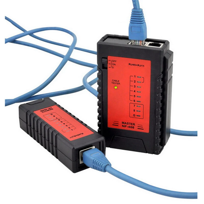 NOYAFA NF-468 Ethernet Cable Tester | RJ45 RJ11 Network & Phone Line Tester - Image 3