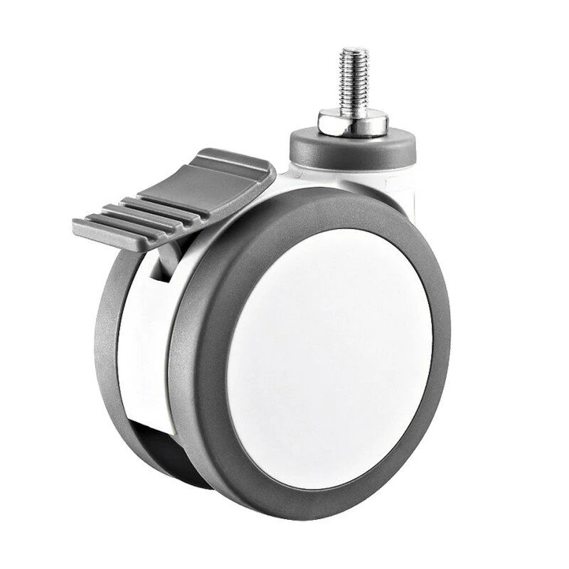 Universal Mute Chair Wheel Replacement - 3/4/5 Inch Swivel Castor for Furniture & Medical - Image 2