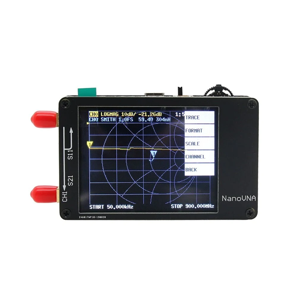 NanoVNA V2 Vector Network Analyzer | 50KHz-900MHz | 2.8 Touch Screen | HF VHF UHF - Image 4