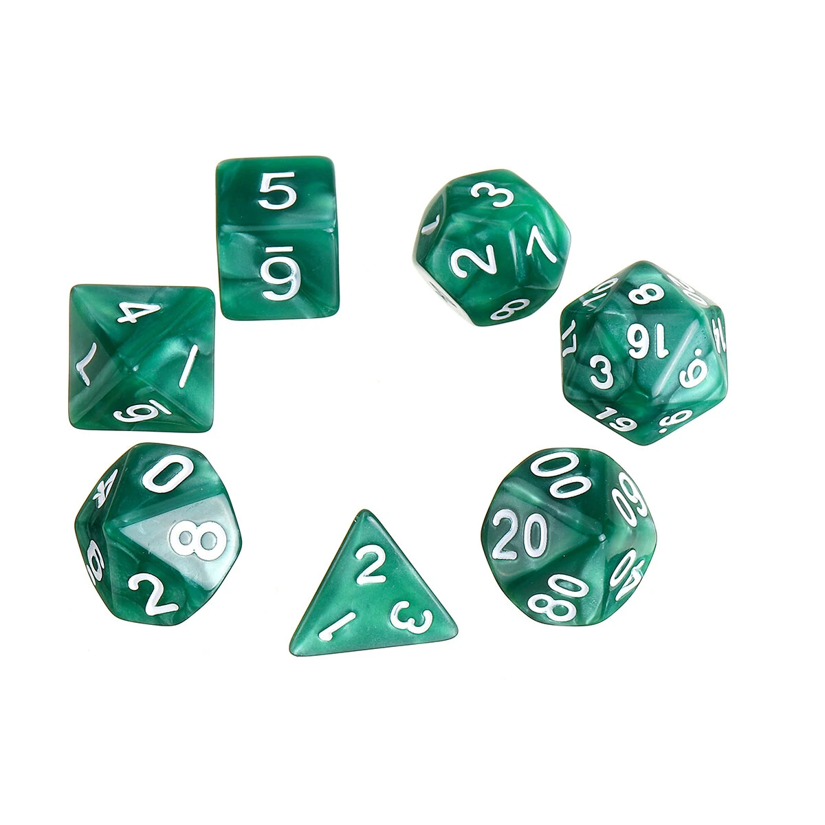 Polyhedral Dice Holder - PU Leather Folding Tray for RPG Dice | EDC Gadgets - Image 2