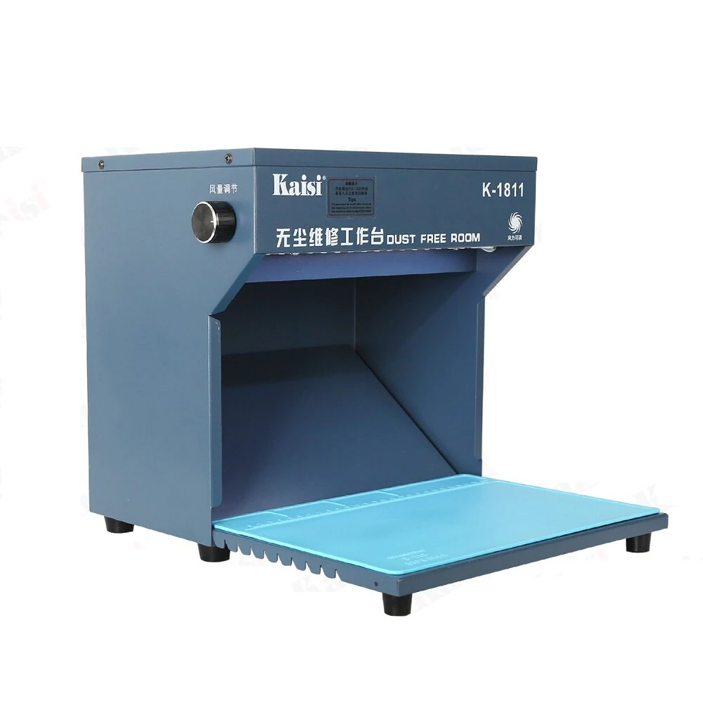 Kaisi K-1811 Mini Dust Free Work Table | Phone LCD Repair Machine with Mat Tools 220V - Image 3