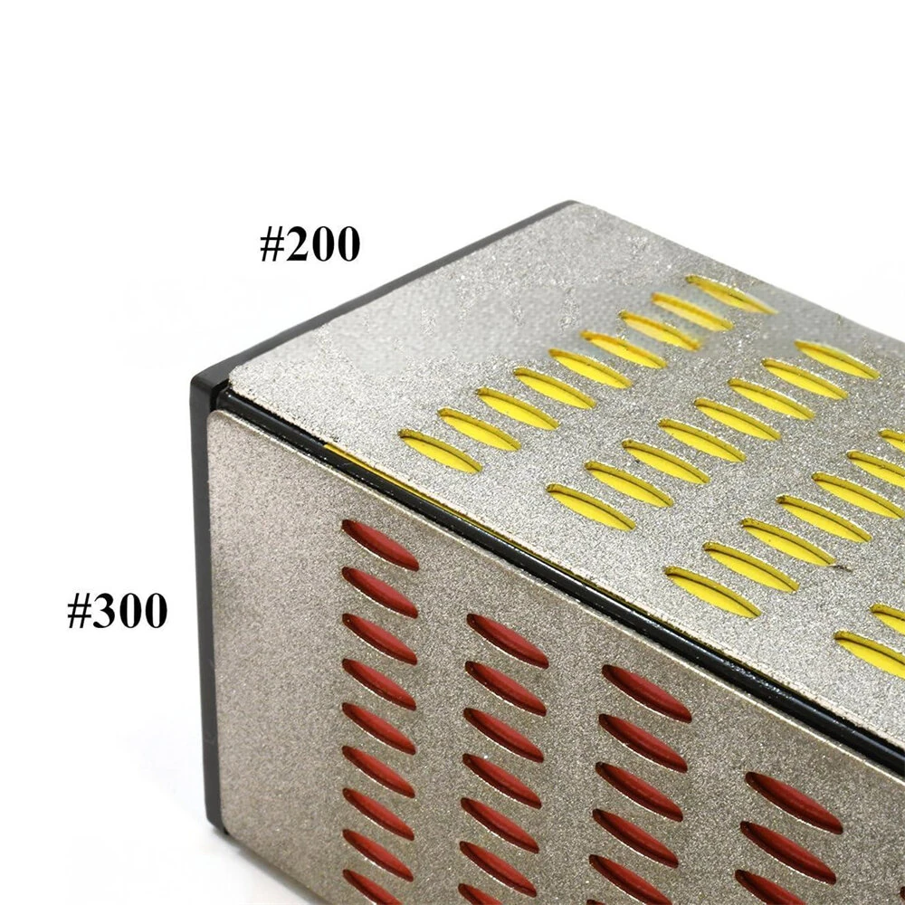 Diamond Sharpening Stone - 4 Sided Knife Sharpener Block | Kitchen Whetstone - Image 3