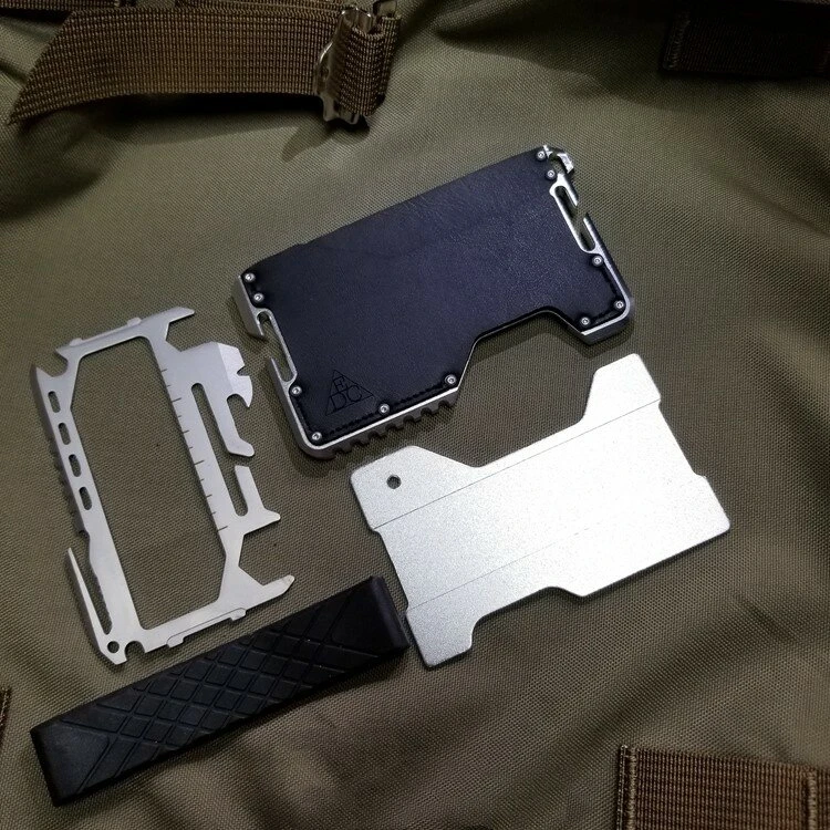 Metal EDC Wallet - Tactical Multi-Function Card Holder for Army Fans - Image 5