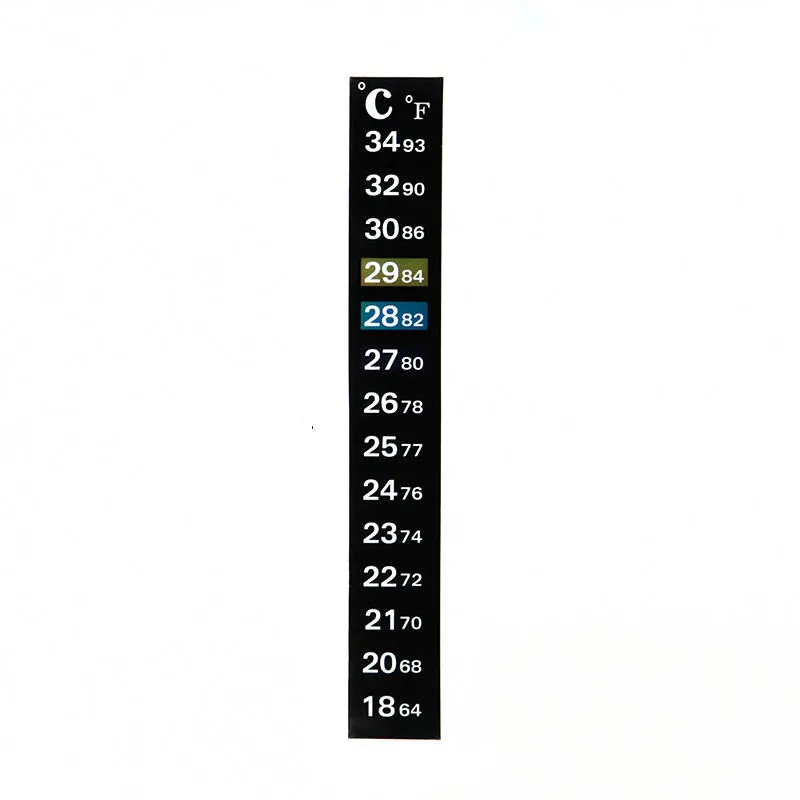 AT-003 Liquid Crystal Thermometer - 3Pcs, 10-36°C, Waterproof Temperature Tool - Image 3