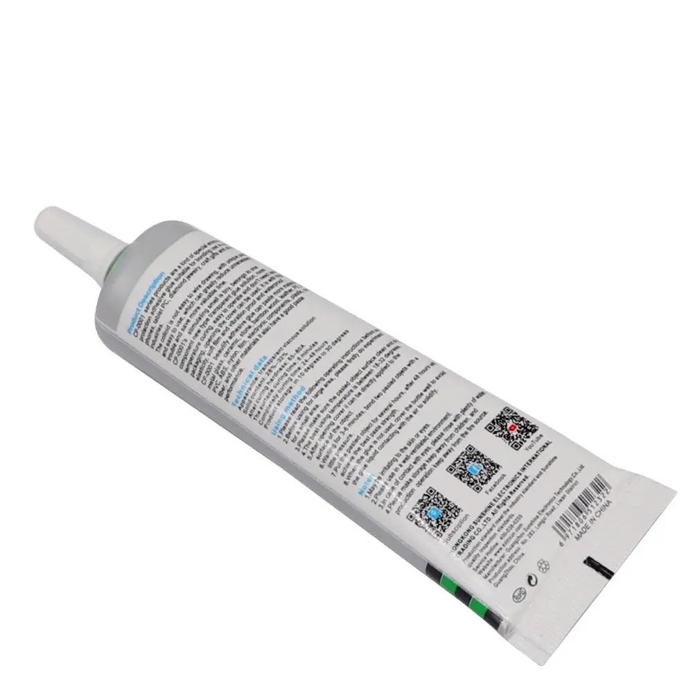 CP-0001 Clear Liquid Glue - 50ml Transparent Adhesive for Phone Frame & LCD Repair - Image 5