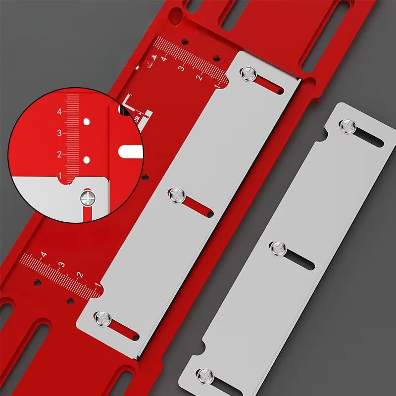 Bohan Cutting Machine Base - 8mm Aluminum Alloy No-Drill Design | Router Table Plate - Image 4