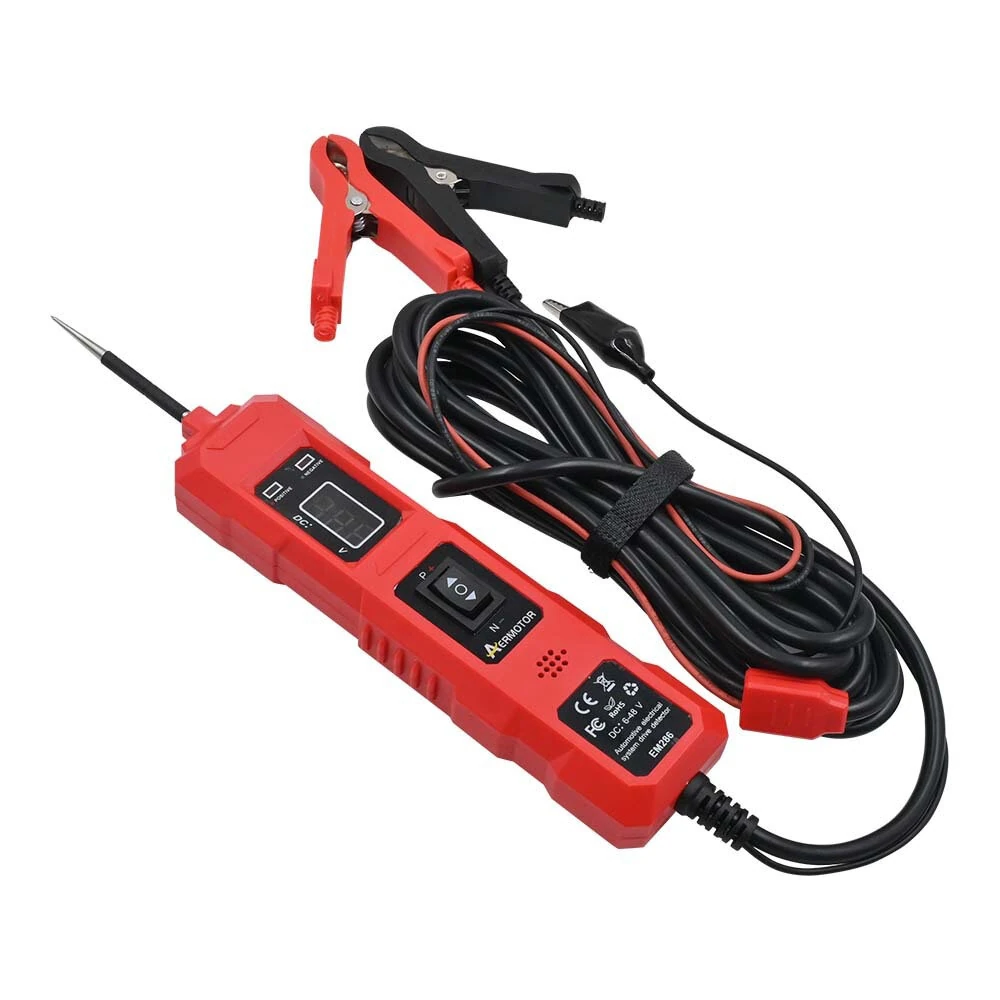 Automotive Circuit Tester 12V/24V DC | 7-36V 4.5M Wire | Short Circuit Protection - Image 5