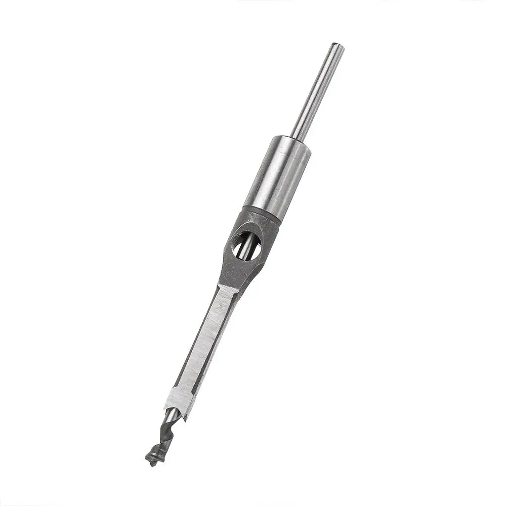 Drillpro Square Hole Drill Bit Set | 6mm-16mm Woodworking Auger Mortising Chisel - Image 4