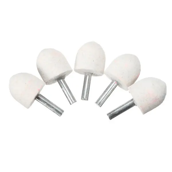 14pcs Wool Polishing Wheel Kit for Aluminium Brass Copper | Metal Polishing - Image 5