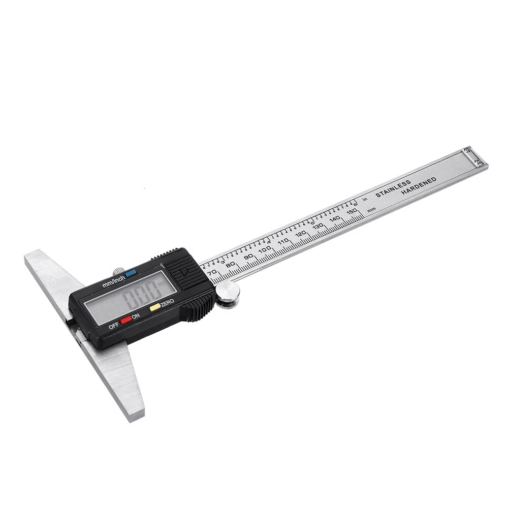 Drillpro Digital Depth Vernier Caliper | 0-150mm Stainless Steel LCD Measuring Tool - Image 2
