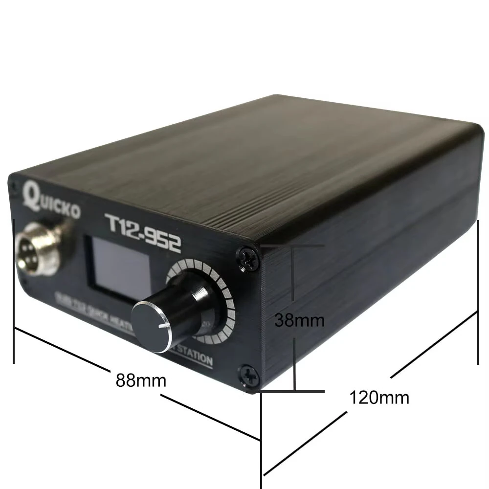 QUICKO T12-952 Soldering Iron Station | Quick Heating OLED Display | Auto Sleep - Image 5