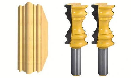 Crown Molding Router Bit - 1/2 8mm 12mm Shank | Large Elaborate Milling Cutter - Image 2