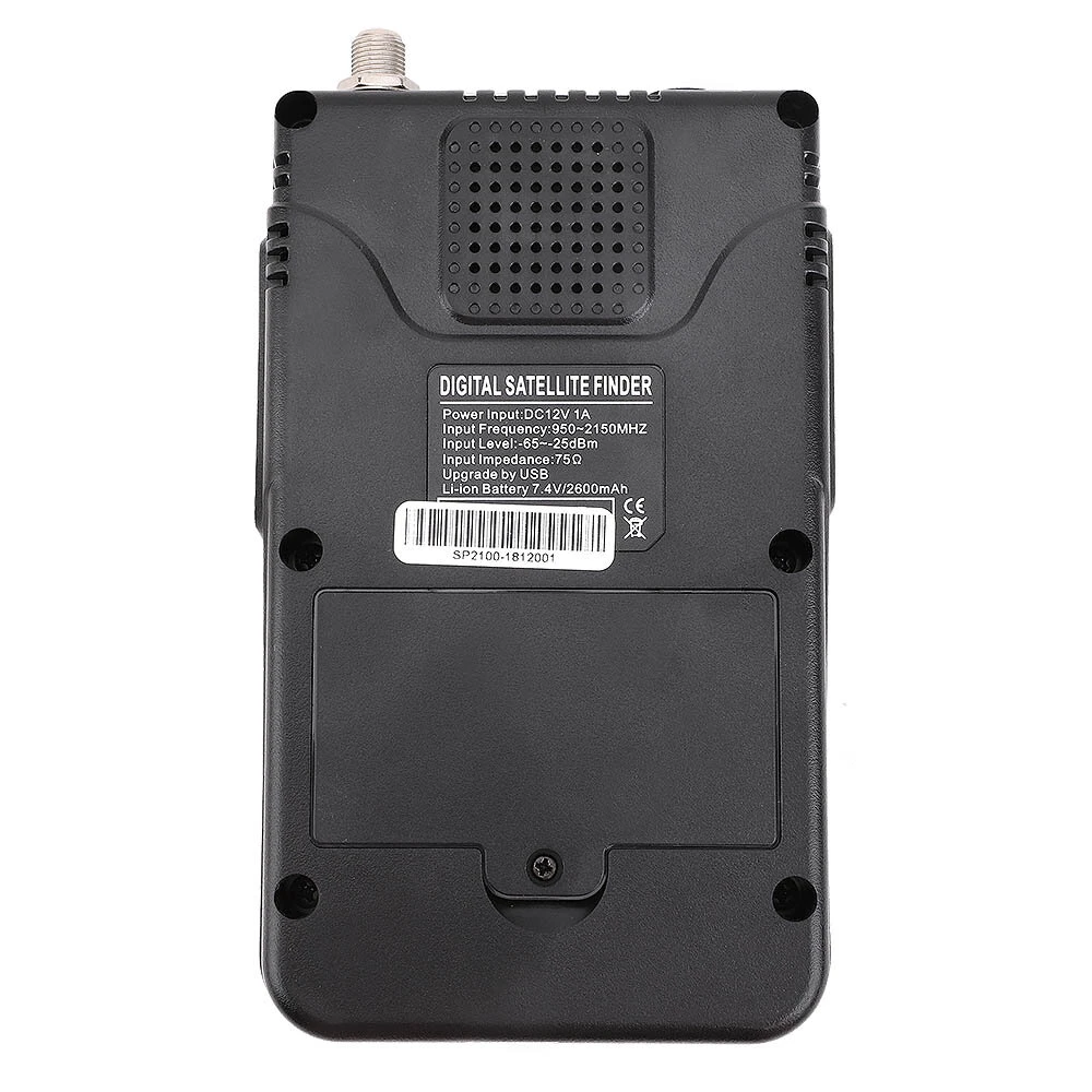 SATLINK SP-2100 HD Satellite Finder - DVB-S/S2 Meter with 3.5 Inch LCD Screen - Image 3