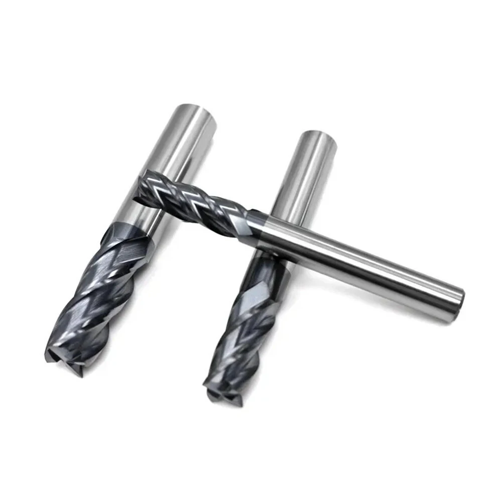 HRC50 4-Flute Carbide End Mill | CNC Router Bit for High Precision Metal - Image 5