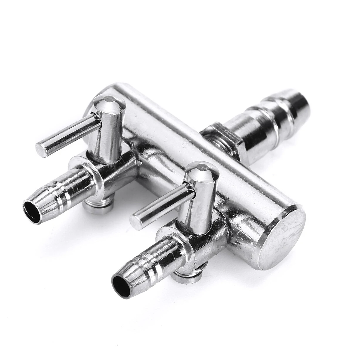 Oxygen Pump Valve - Stainless Steel Lever Aquarium Air Flow Control - Image 4