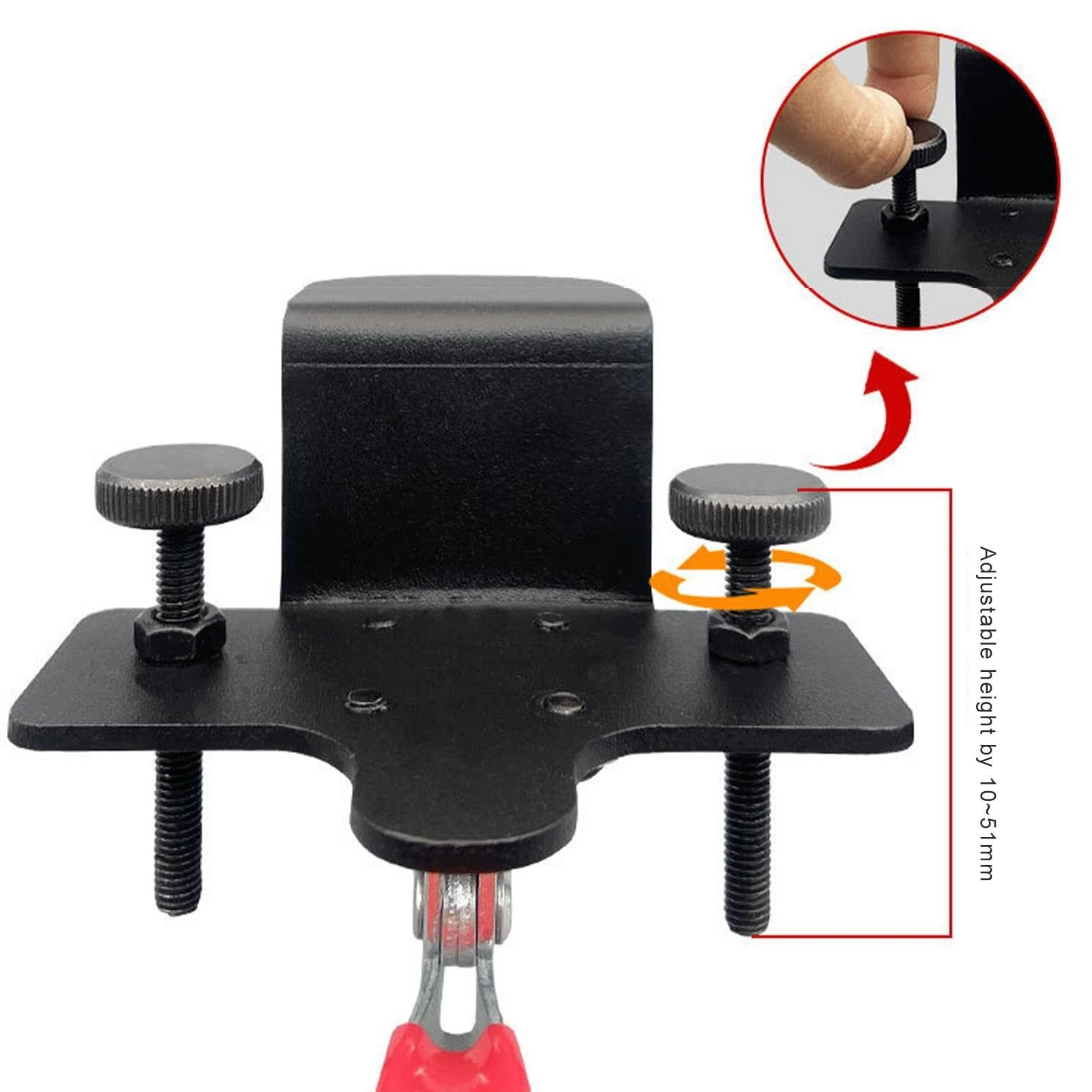 WO YI TOOLS Adjustable Cabinet Door Jig - Carbon Steel Mounting Clamp & Positioner - Image 5
