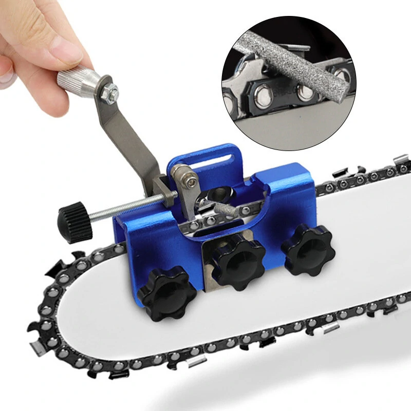 Chainsaw Sharpener - Electric Portable Chain Grinder Tool with Grinding Stones - Image 3