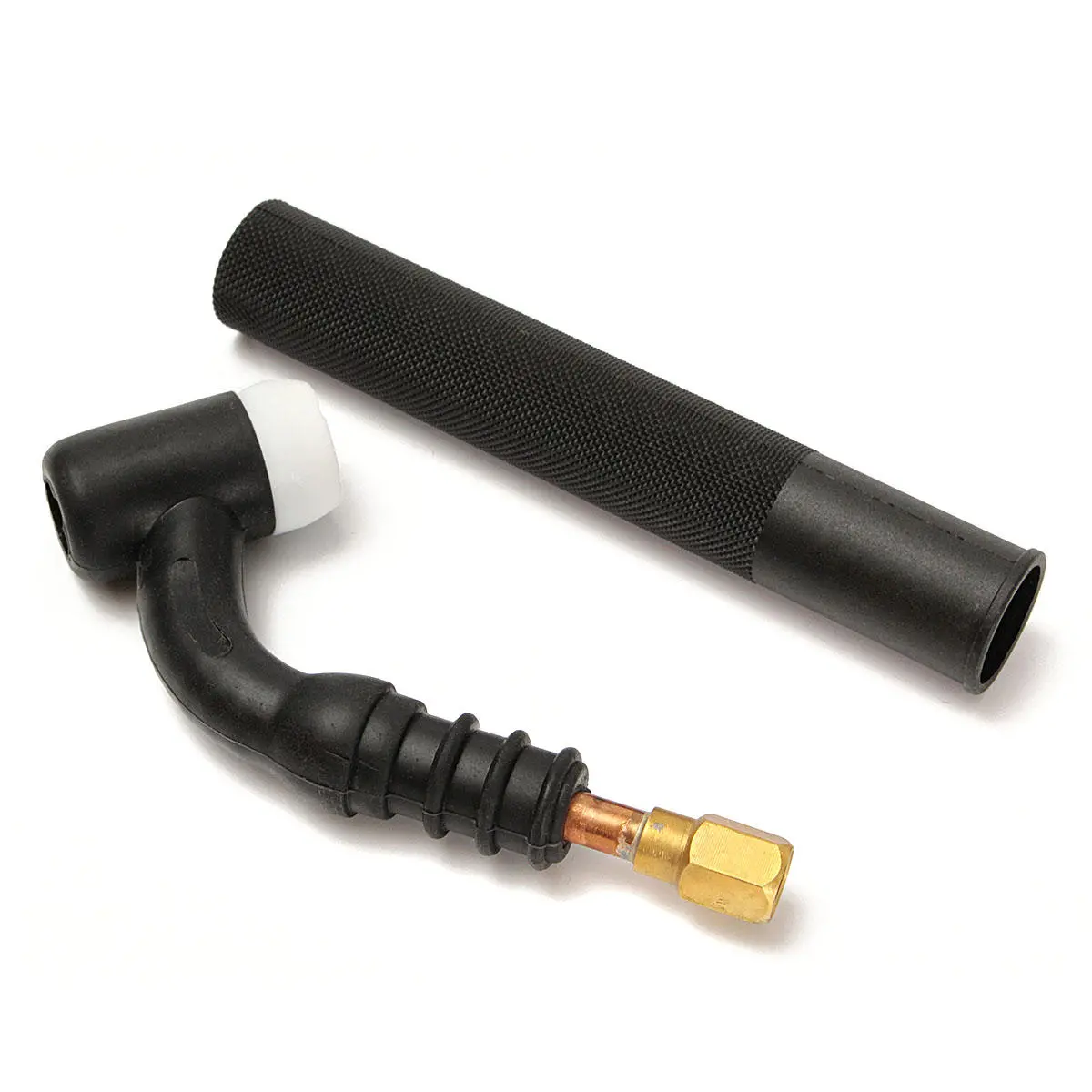 WP-17F Tig Welding Torch | Flexible Head Gas Cooled Body - SR-17F Black - Image 2