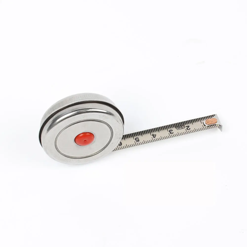 Mini Retractable Tape Measure | 1m 2m 3m Stainless Steel for Home Office Woodworking - Image 3