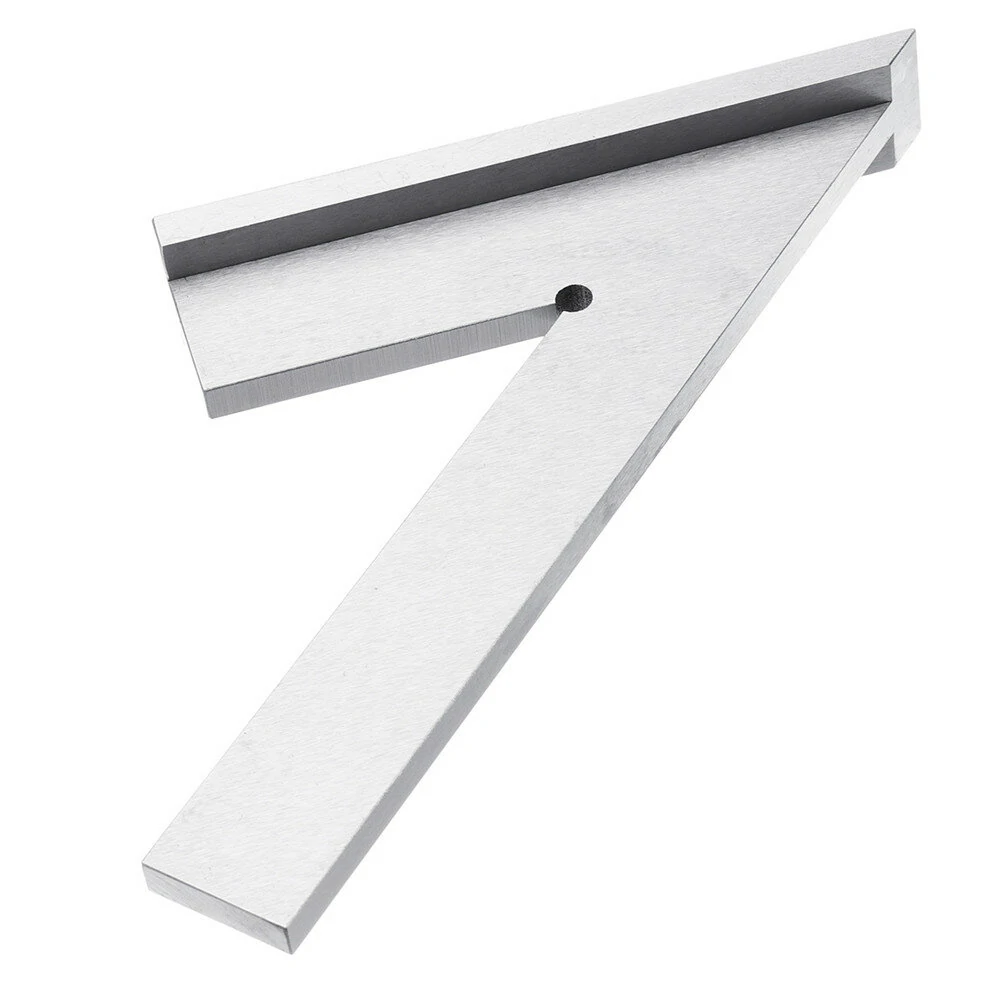 ENJOYWOOD 45 Degree Miter Angle Corner Ruler - Stainless Steel Wide Base Gauge - Image 5
