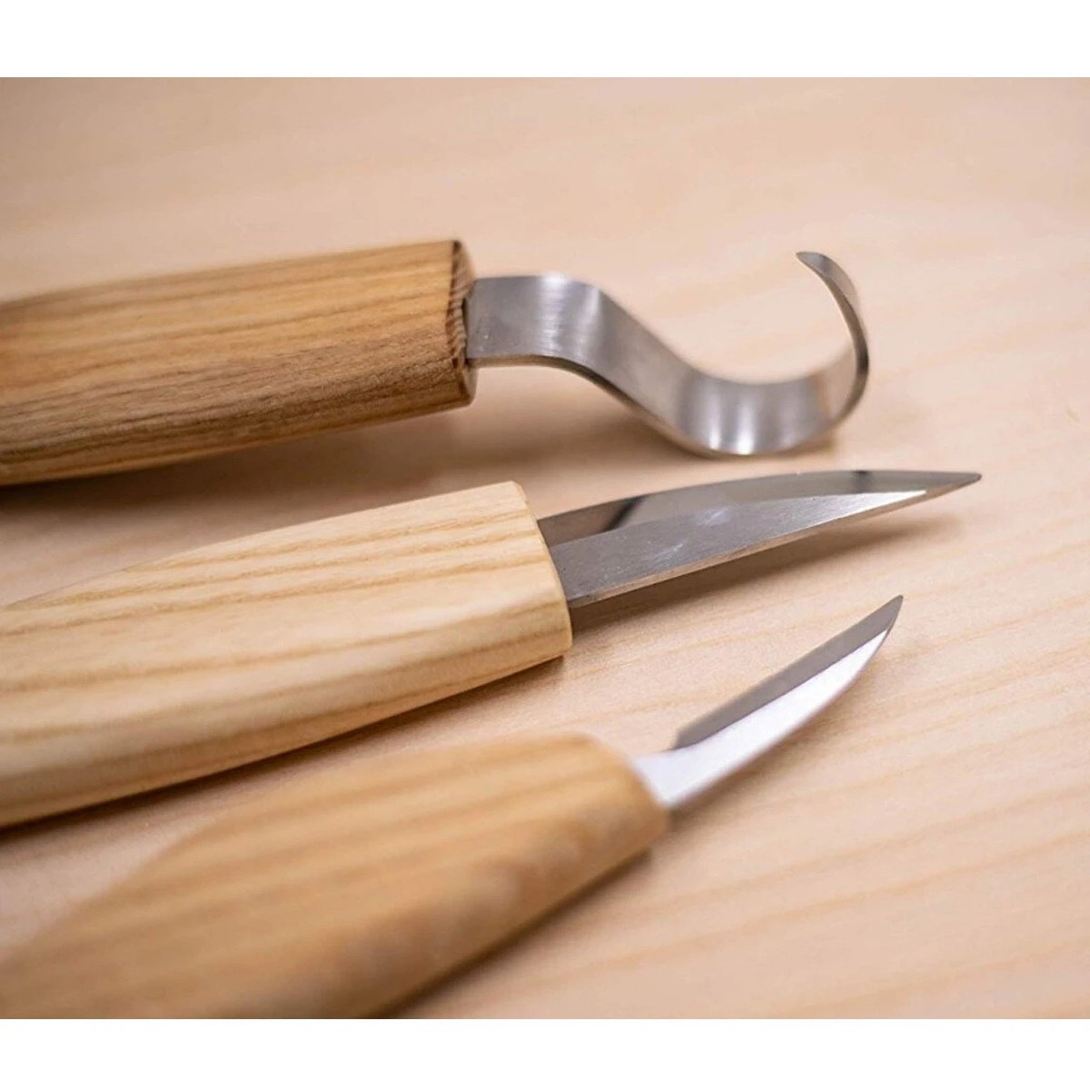 Beaver Craft Wood Carving Knife Set - Woodwork Whittling Tool for Spoon & Sculptural DIY - Image 3