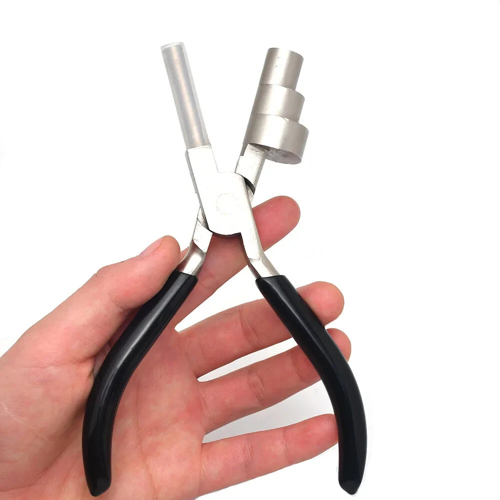 Stainless Steel Triple Barrel Wire Bending Pliers - 6 Jewelry Making Tool - Image 5