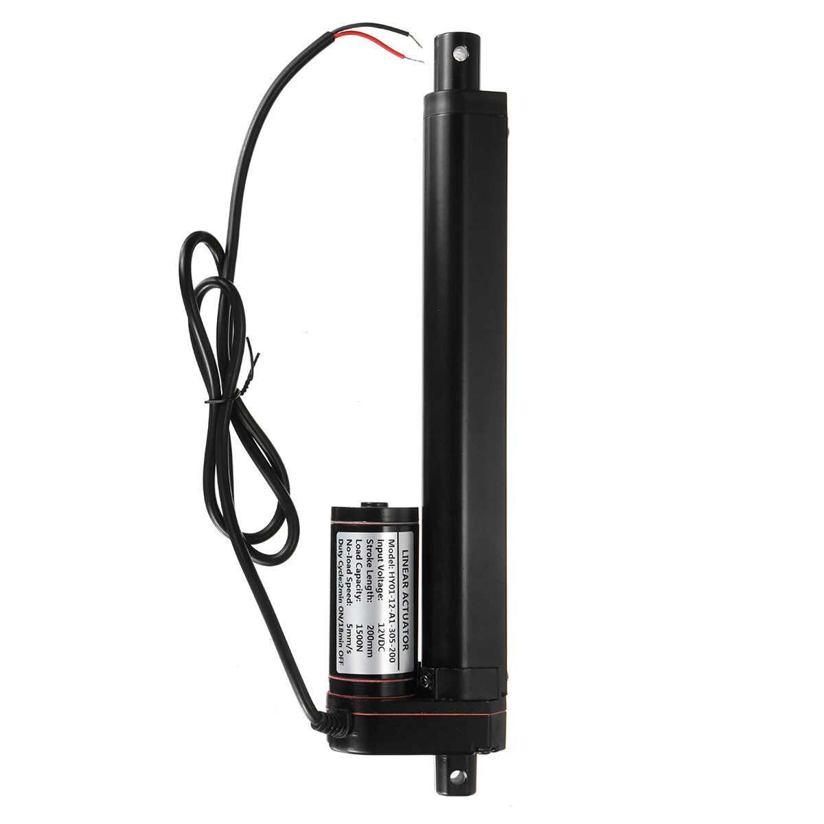 1500N Linear Actuator Motor | 12V DC 30W | 50-250mm Stroke Aluminum Alloy - Image 4