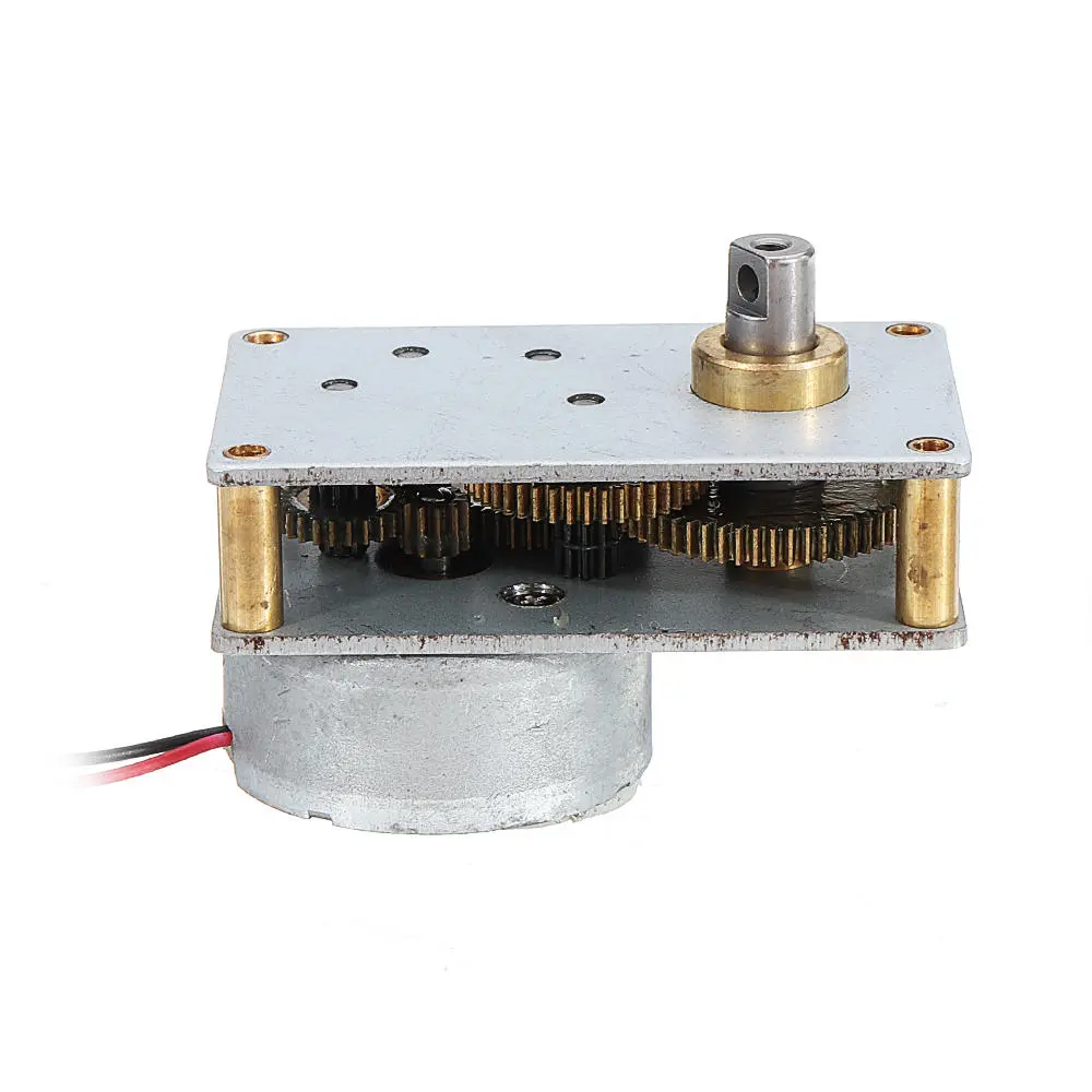 ZB4124-300 DC 6V Low Speed Metal Gear Motor - Reducer Valve Motor - Image 5