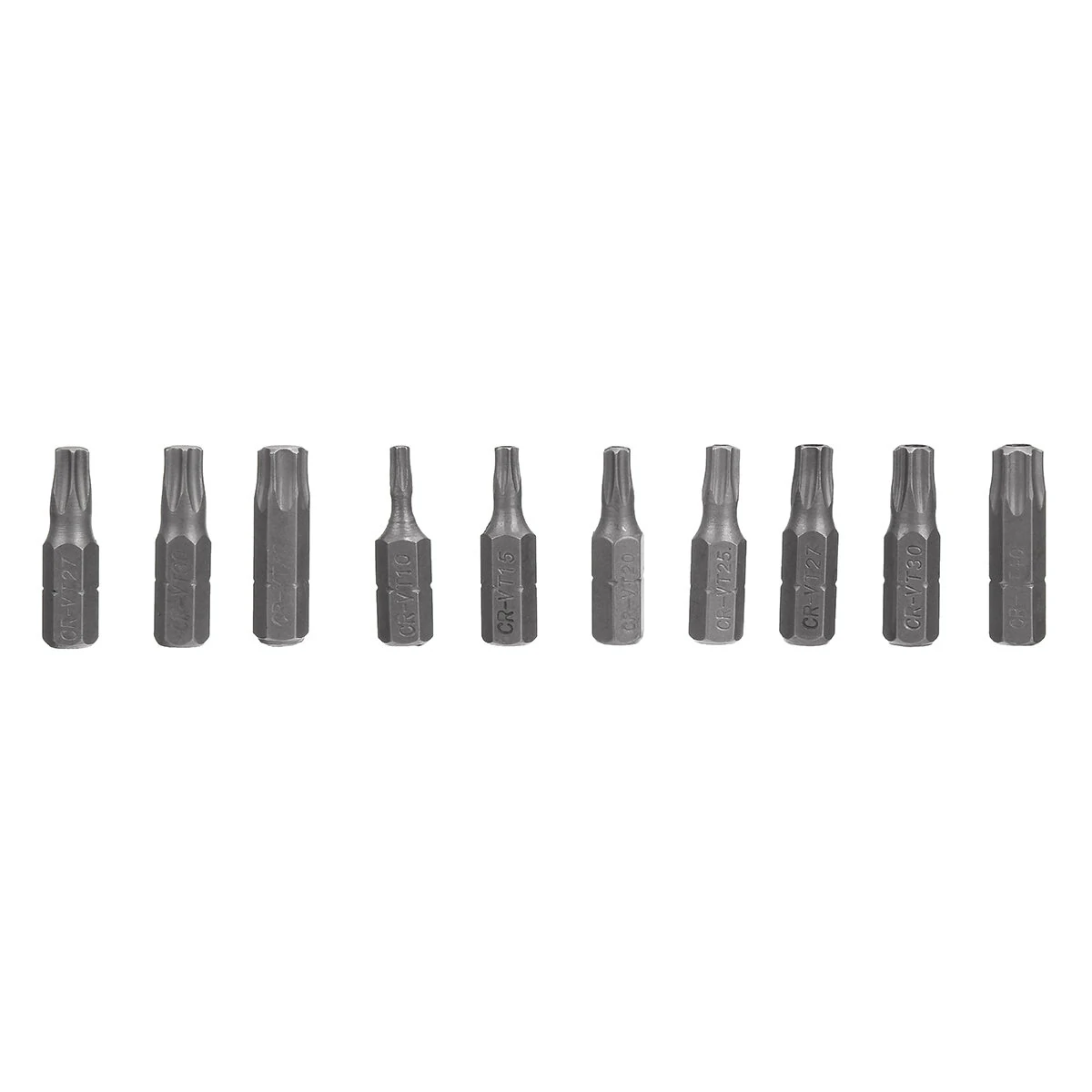 25mm 1/4 Torx Screwdriver Bits Set - 32 PCS Chrome Vanadium Steel | Plastic Box - Image 5