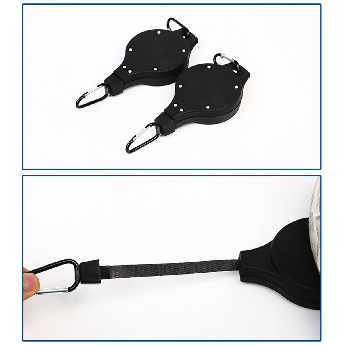 Plant Pulley Set - Hanging Basket Hooks for Garden & Home Supplies | 4 Pack - Image 4