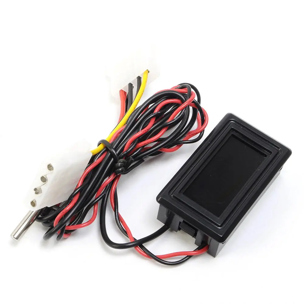 DC 5-25V Digital Thermometer with Probe - Car Computer Water Temperature Meter in Celsius - Image 2