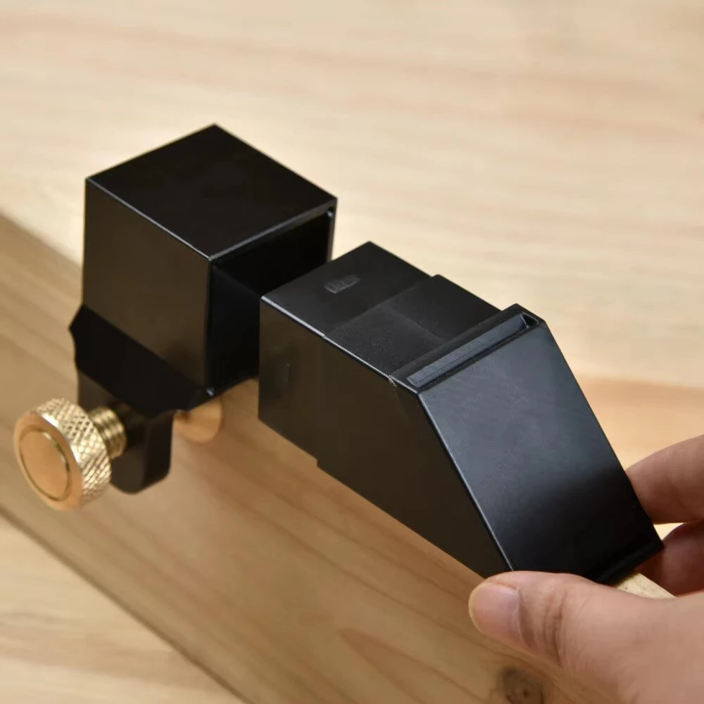 Woodworking Dovetail Gauge & Hand Saw Guide - 90-Degree Right Angle Tool for Precise Cuts - Image 3