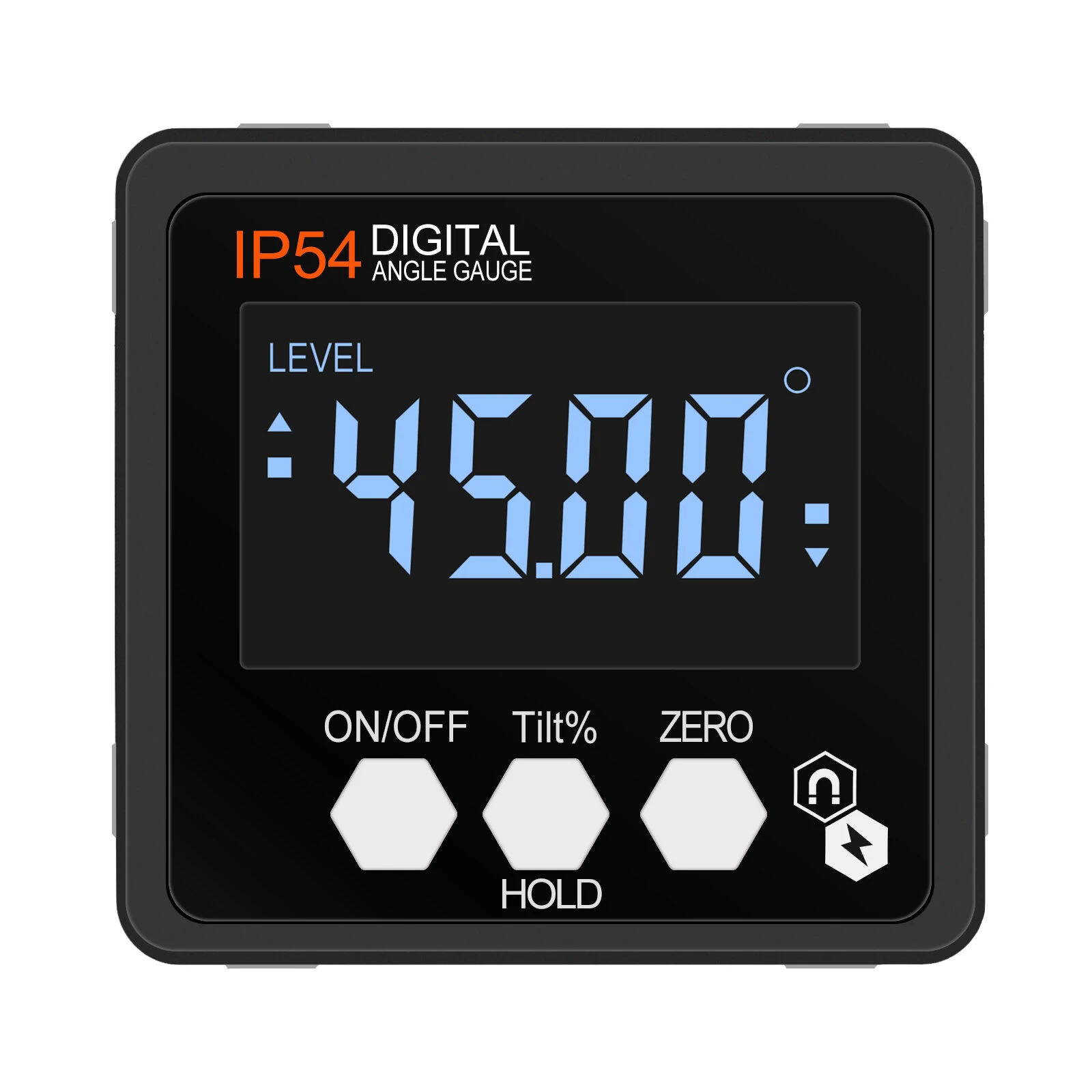ETOPOO Digital Protractor Inclinometer - 4*90° Precision Angle Finder with Magnet Base - Image 3
